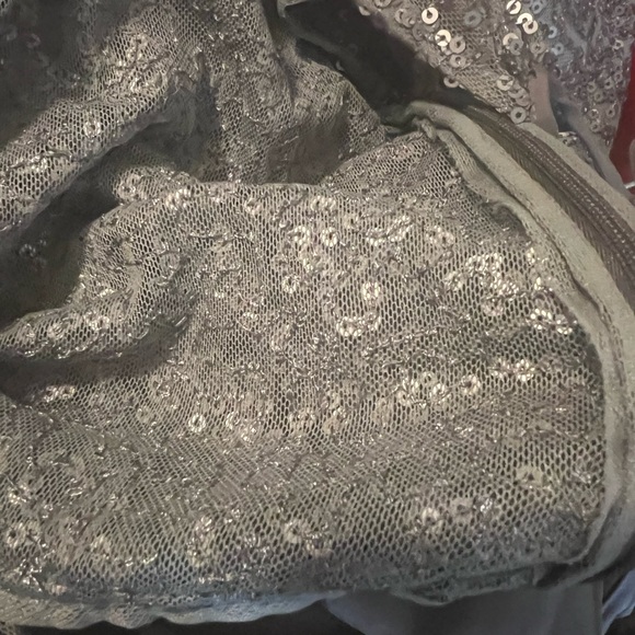 NWT Amsale Long Sequined Dress - Picture 6 of 9